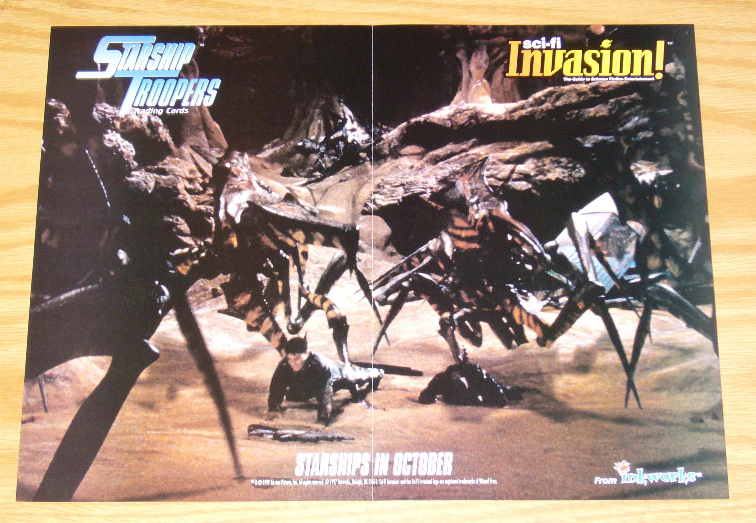 Starship Troopers Trading Cards 9.75